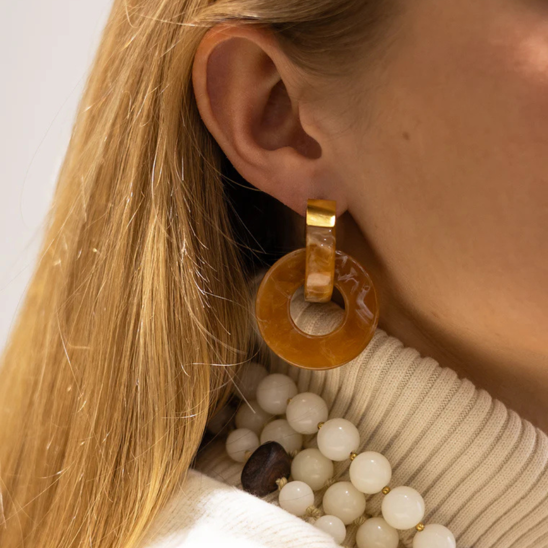 Ohrschmuck aus Resin