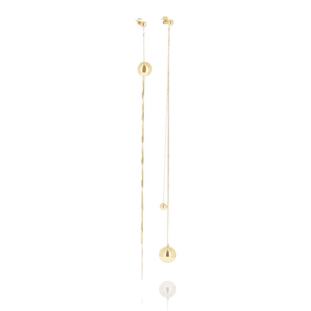 Ohrschmuck aus vergoldetem Edelstahl