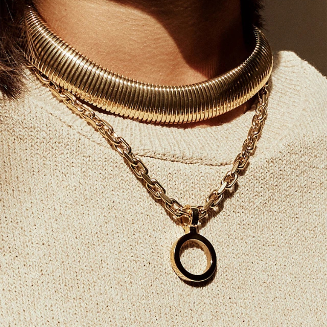 Collier aus Edelstahl