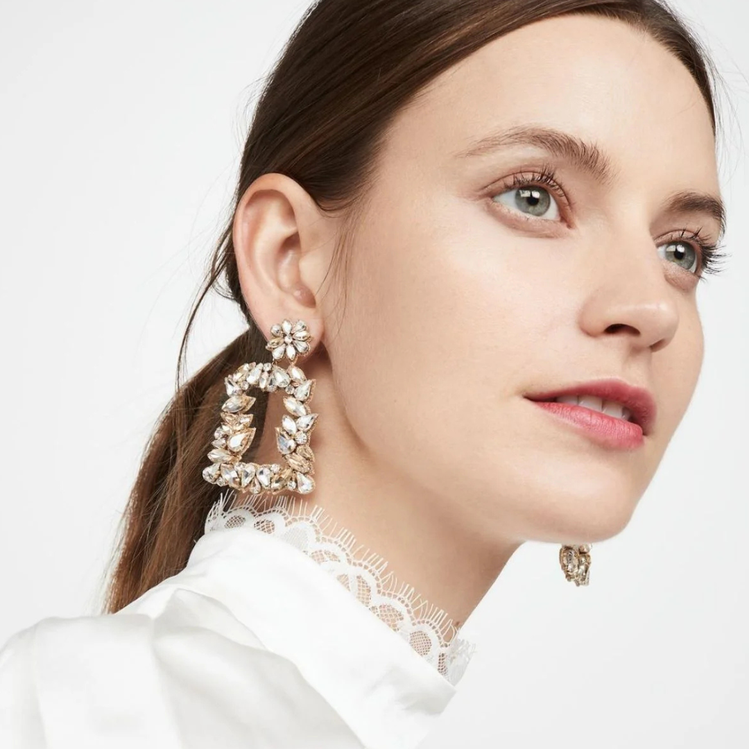 "Anushka Black" Ohrschmuck