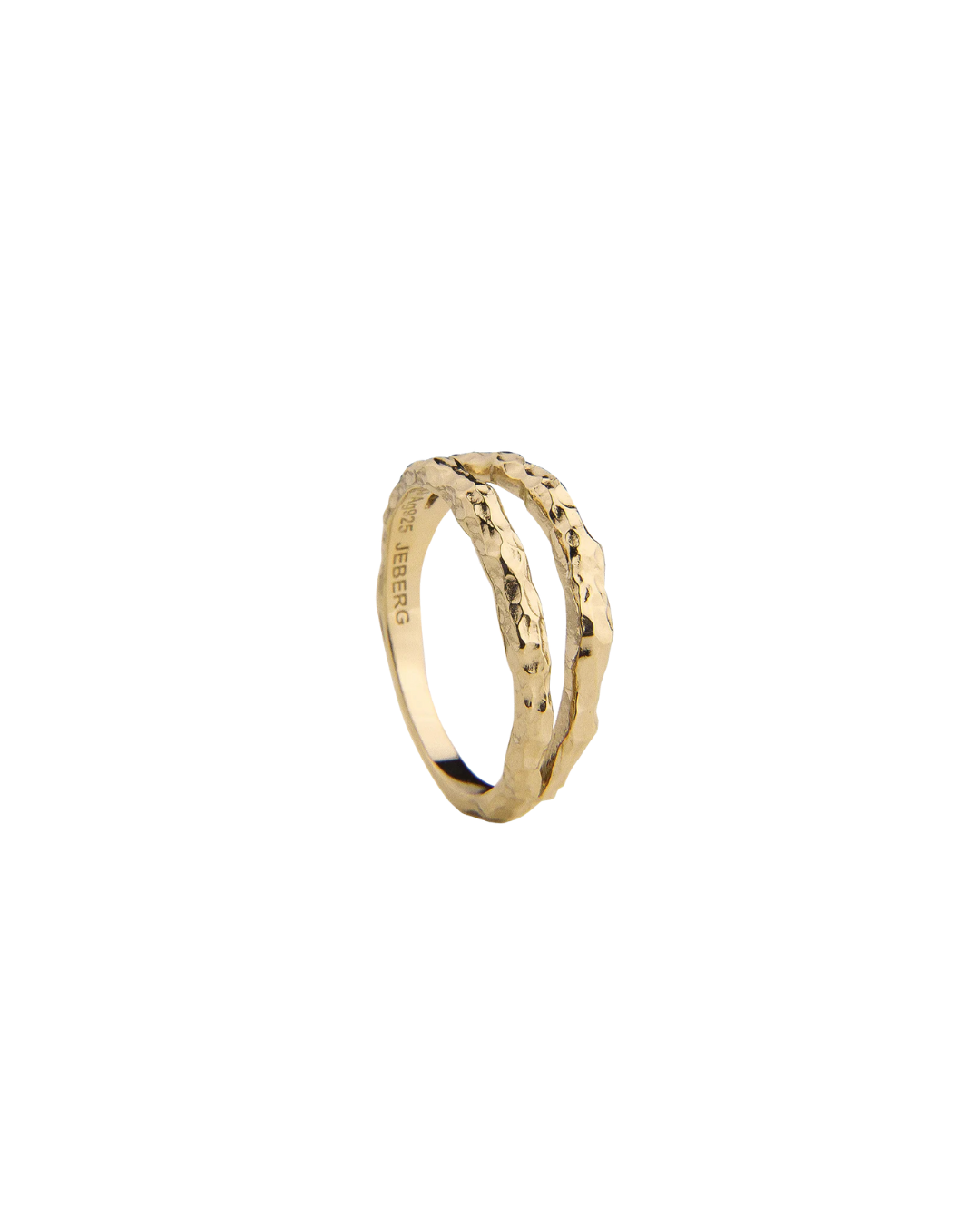 Silber vergoldeter Ring