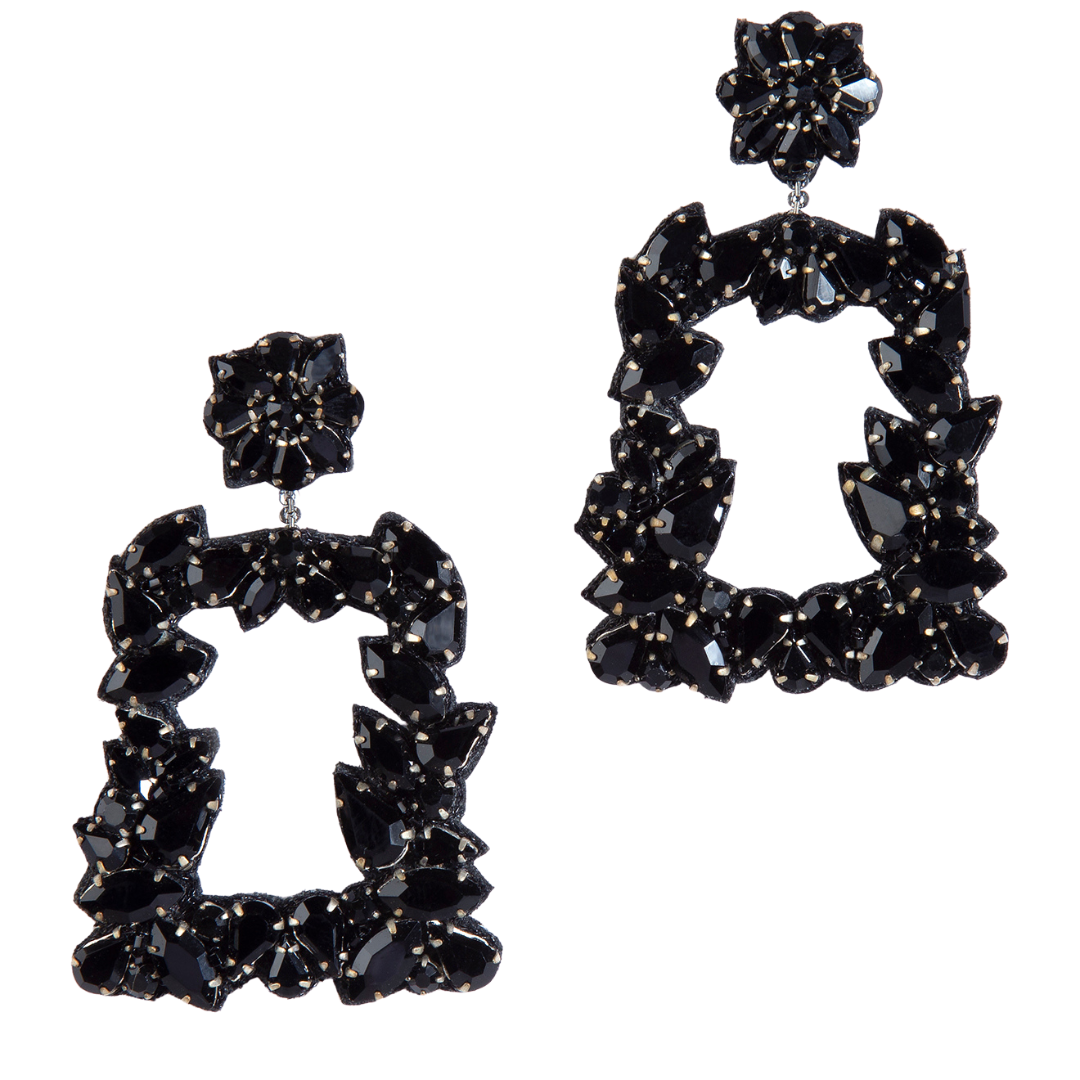 "Anushka Black" Ohrschmuck