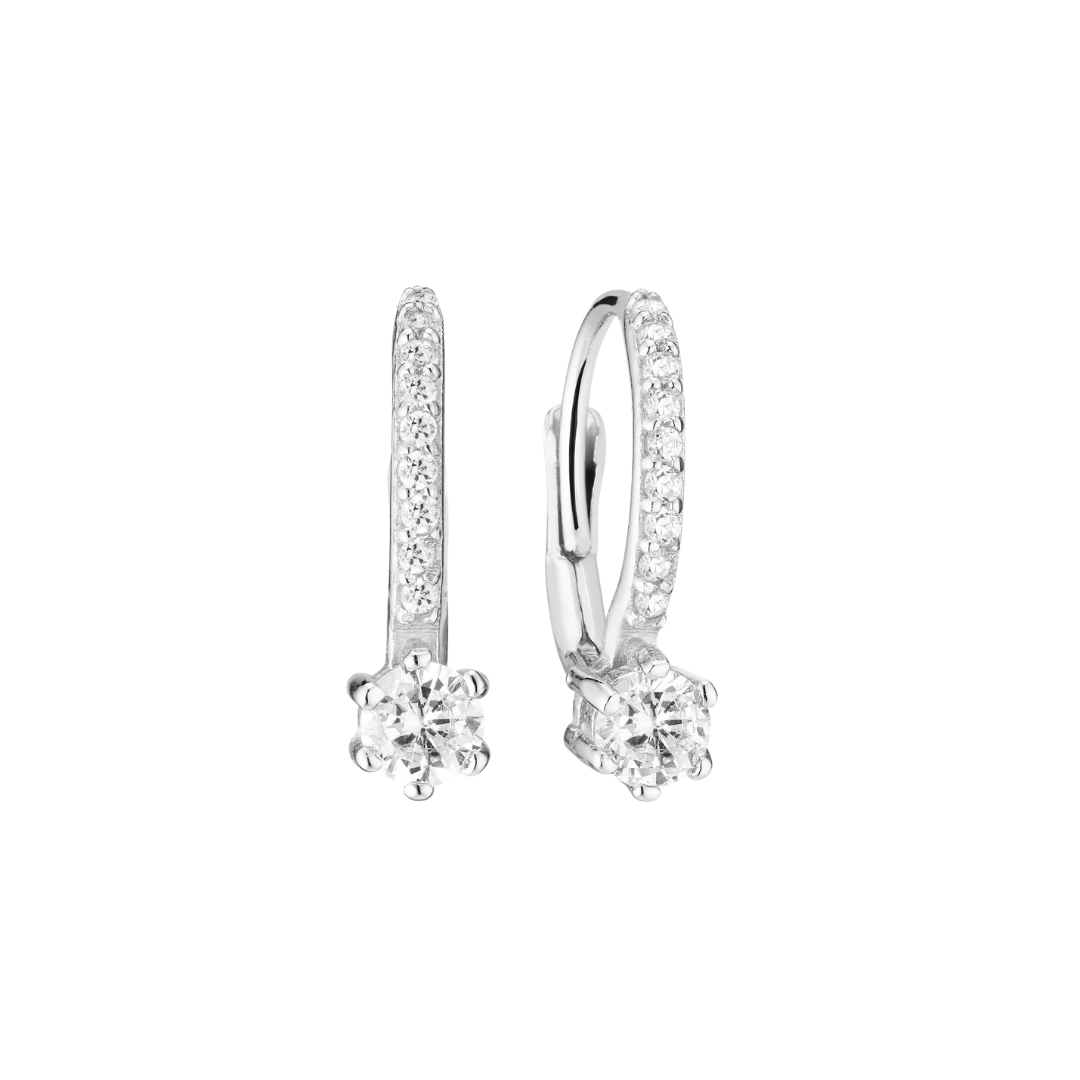 Ohrschmuck aus Silber mit Zirkonia